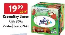 Qanto Kapesníčky Linteo kids nabídka