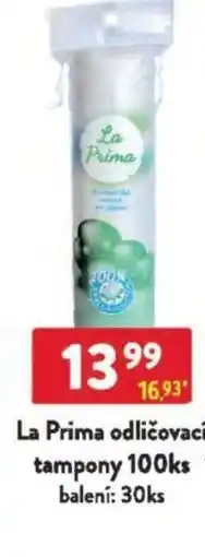 Qanto La Prima odličovací tampony odličovací nabídka