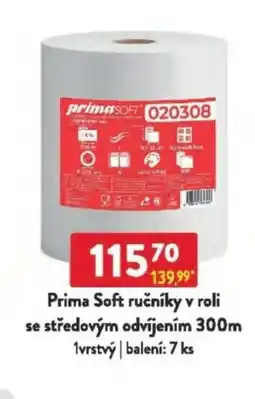 Qanto Prima Soft ručníky v roli se středovým odvíjením nabídka