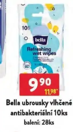 Qanto Bella ubrousky vlhčené antibakteriální nabídka