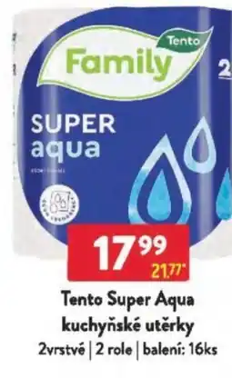 Qanto Tento Super Aqua kuchyňské utěrky nabídka