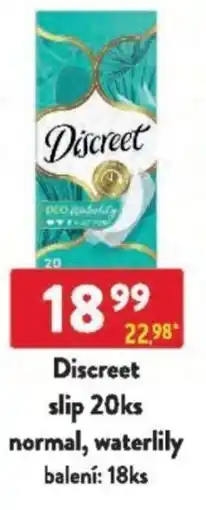 Qanto Discreet slip normal, waterlily nabídka