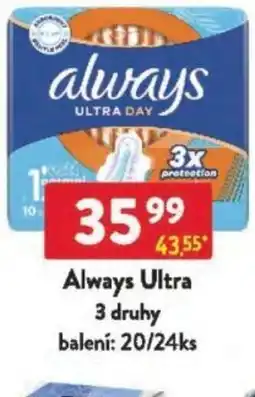 Qanto Always Ultra 3 druhy nabídka