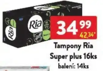 Qanto Tampony Ria Super plus nabídka