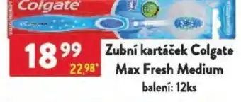 Qanto Zubní kartáček Colgate Max Fresh Medium nabídka