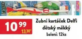 Qanto Zubní kartáček Delfi dětský měkký nabídka