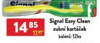 Qanto Signal Easy Clean zubní kartáček nabídka
