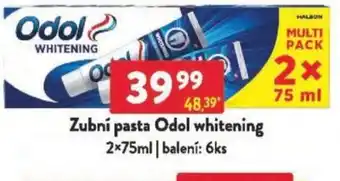 Qanto Zubní pasta Odol whitening nabídka