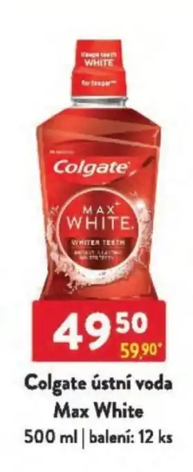 Qanto Colgate ústní voda Max White nabídka