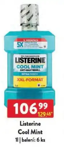 Qanto Listerine Cool Mint nabídka