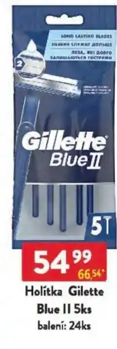 Qanto Holítka Gilette Blue II nabídka