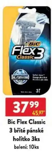 Qanto Bic Flex Classic 3 bříté pánské holítko nabídka
