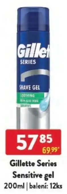 Qanto Gillette Series Sensitive gel nabídka