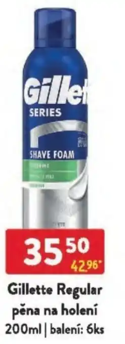 Qanto Gillette Regular pěna na holení nabídka