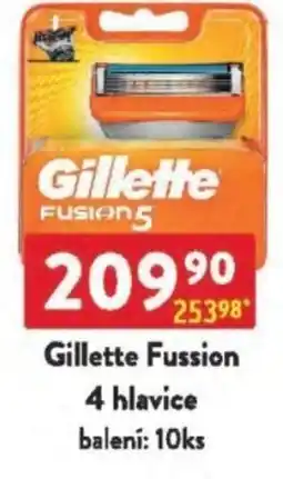 Qanto Gillette Fussion 4 hlavice nabídka