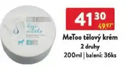 Qanto MeToo tělový krém nabídka