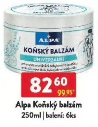 Qanto Alpa Koňský balzám nabídka