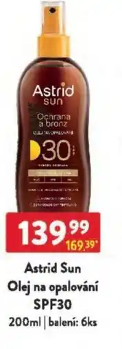 Qanto Astrid Sun Olej na opalování SPF30 nabídka