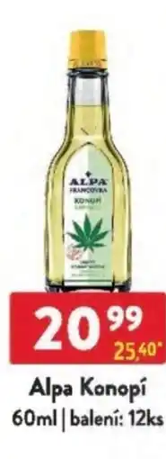 Qanto Alpa Konopí nabídka