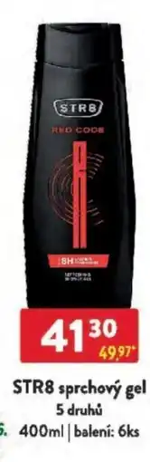 Qanto STR8 sprchový gel nabídka
