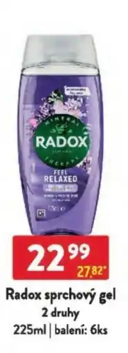 Qanto Radox sprchový gel nabídka