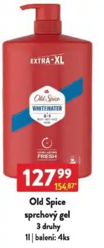 Qanto Old Spice sprchový gel nabídka