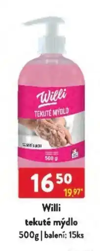 Qanto Willi tekuté mýdlo nabídka