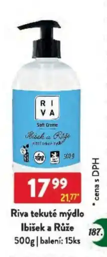 Qanto Riva tekuté mýdlo Ibišek a Růže nabídka