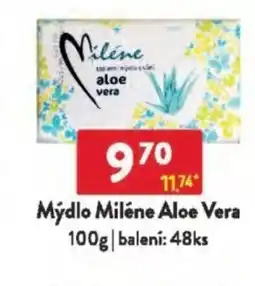 Qanto Mýdlo Miléne Aloe Vera nabídka