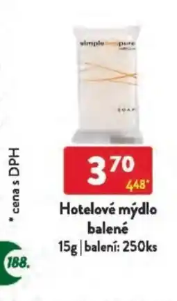 Qanto Hotelové mýdlo balené nabídka