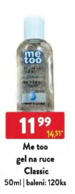 Qanto Me too gel na ruce Classic nabídka