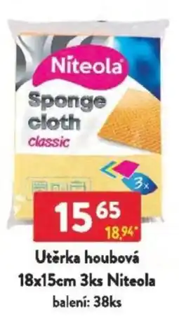 Qanto Utěrka houbová 3ks Niteola nabídka