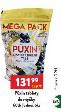 Qanto Püxin tablety do myčky nabídka