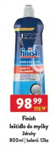 Qanto Finish leštidlo do myčky nabídka
