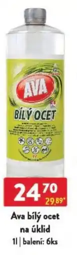 Qanto Ava bílý ocet na úklid nabídka