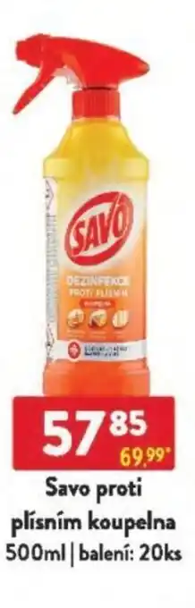 Qanto Savo proti plísním koupelna nabídka