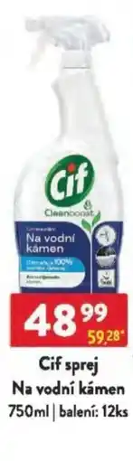Qanto Cif sprej Na vodní kámen nabídka