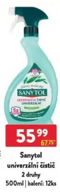 Qanto Sanytol univerzální čistič nabídka