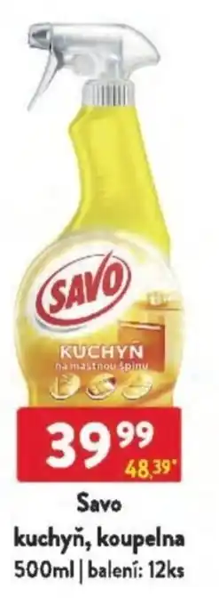 Qanto Savo kuchyň, koupelna nabídka