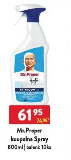 Qanto Mr.Proper koupelna Spray nabídka