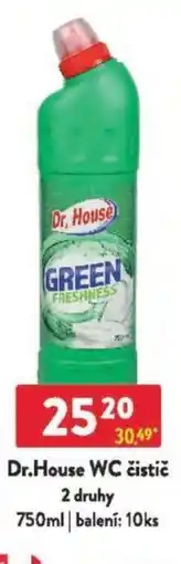 Qanto Dr.House WC čistič nabídka