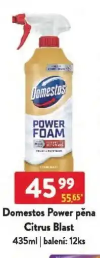 Qanto Domestos Power pěna Citrus Blast nabídka