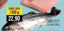 Jip Pstruh duhový cely, kuchaný cca 200-300 g 100g nabídka