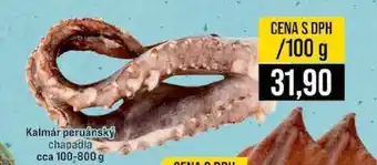 Jip Kalmár peruánský chapadla cca 100-800 g 100g nabídka