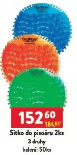 Qanto Sítko do pisoáru nabídka
