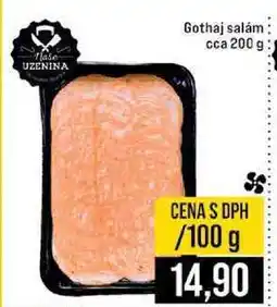 Jip Gothaj salám cca nabídka