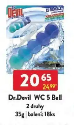 Qanto Dr.Devil WC 5 Ball nabídka