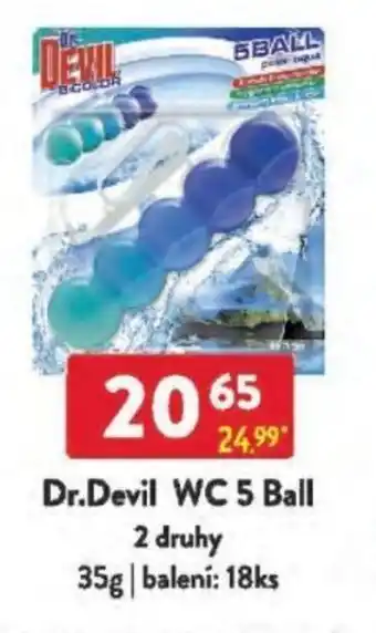 Qanto Dr.Devil WC 5 Ball nabídka