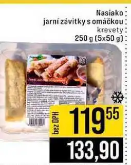 Jip Nasiako jarní závitky s omáčkou krevety 250 g (5x50 g) nabídka