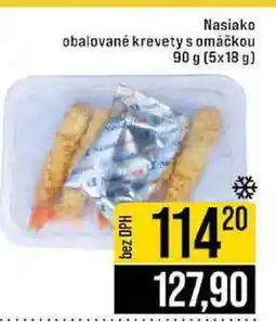 Jip Nasiako obalované krevety s omáčkou 90 g (5x18 g) nabídka